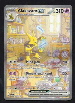 Alakazam ex 201/165 Special Illus. Rare SV151 Scarlet & Violet Pokemon NM - Image 1