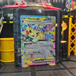Pikachu ex Surging Sparks Ultra Rare Pokemon TCG 057/191 Scarlet & Violet SV08 - Image 3