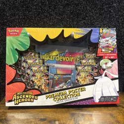 Pokemon - Ascended Heroes -Premium Poster Collection Mega Gardevoir EX - New! - Image 1