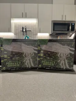 Lot Of 2 Pokemon TCG Perfect Order Elite Trainer Box ETB NEW - Image 1