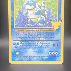 Pokemon TCG Celebrations: Classic Collection #2/102 Blastoise - Image 3