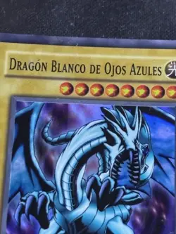 Yu-Gi-Oh! SPANISH Dragon Blanco De Ojos Azules SKE-SP001 1st Edition Near Mint - Image 2