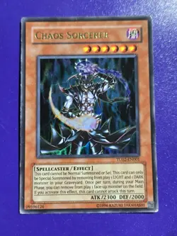 Chaos Sorcerer Ultra Rare Unl Edition TU02-EN001 DMG Yugioh - Image 1