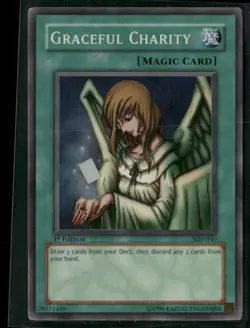 Graceful Charity SDP-040 Starter Deck: Pegasus Yu-Gi-Oh 1st Edition LP - Image 1
