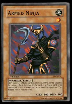 Armed Ninja SDP-018 Starter Deck: Pegasus Yu-Gi-Oh 1st Edition LP - Image 1