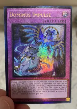 Yu-Gi-Oh! Ultimate Rare! RA05:EN080-Dominus Impulse 1st Ed NM-MINT - Image 1