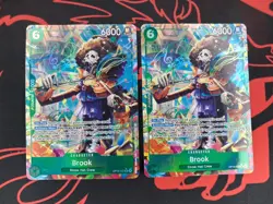 Op15 One Piece Tcg ALTERNATE ART Brooks X2 - Image 1