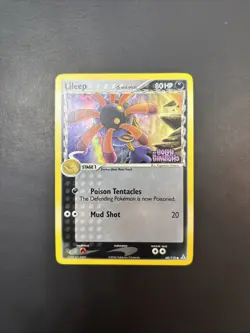 Pokemon - Lileep Holon Phantoms Delta Series 68/110 Reverse Holo STAMPED - Image 1