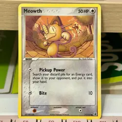 Meowth 77/113 NM -Vintage Pokemon Card- EX Delta Species (4) - Image 1