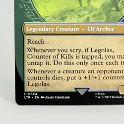 MTG Magic the Gathering Card LTR 0324 Legolas Counter of Kills NM - Image 5