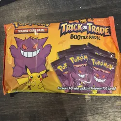Nintendo Pokemon TCG BOOster Trick Or Trade Trading Card Game - 120 Cards 820650850783 - Image 1