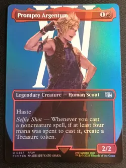 MTG Final Fantasy - Prompto Argentum - Foil Borderless - Image 1