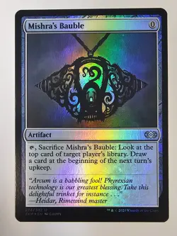 Mtg - Mishra's Bauble (Foil) - Double Masters (2XM) - Uncommon - #274 - NM - Image 1
