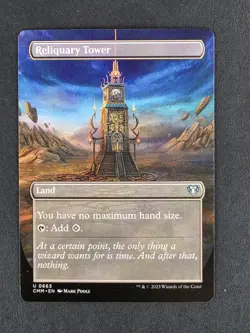 Reliquary Tower (Borderless) Commander Masters Regular - Image 1