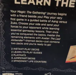 Magic: The Gathering Avatar The Last Airbender Beginner Box Instant-Play Decks - Image 3