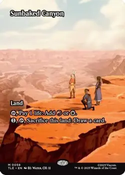 Sunbaked Canyon (Borderless) [Avatar: The Last Airbender: Eternal-Legal] Near Mi - Image 1