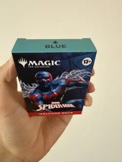 SDCC 2025 Magic The Gathering Marvel Spider-Man BLUE Welcome Deck - Image 2