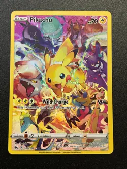 Pokemon TCG Pikachu Secret Rare 160/159 - NM - Crown Zenith - Image 1
