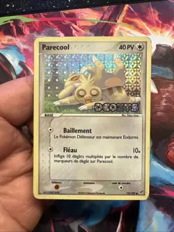 Carte Pokemon Ex Deoxys Parecool Holo Reverse Stamp 73/107 Francais Vf Fr - Image 2