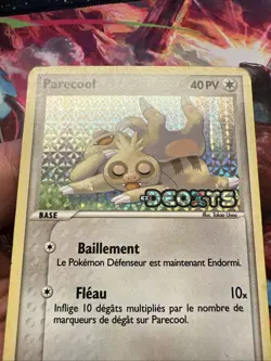 Carte Pokemon Ex Deoxys Parecool Holo Reverse Stamp 73/107 Francais Vf Fr - Image 3