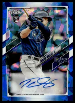 2021 Topps Chrome Update Sapphire Rookie Auto Taylor Walls #RA-TWA - Image 1