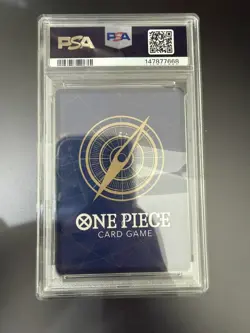 2025 ONE PIECE OP13-118 CARRYING ON HIS WILL MANGA ALT ART MONKEY D. LUFFY PSA10 - Image 2