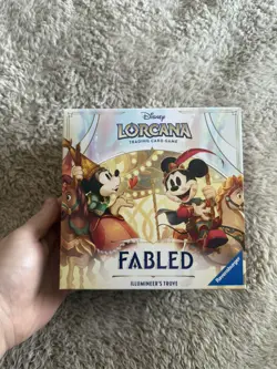 Disney Lorcana Fabled Illumineer's Trove Set 9 Brand New Sealed English - Image 1