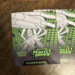 Perfect Order ETB Card Sleeves, dice, dividers, coins & Guide Pokemon TCG New - Image 2