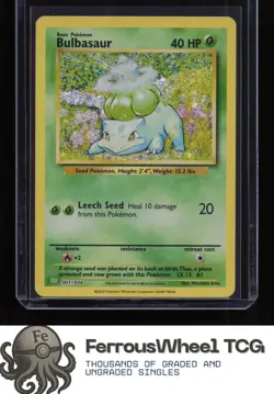 Bulbasaur 001/034 - Trading Card Game Classic - (NM) - Image 1