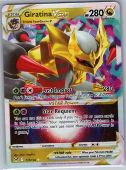 Giratina VSTAR 131/196 SWSH11: Lost Origin - Pokemon Card - NM - Image 1