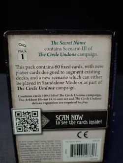 Arkham Horror LCG Card Game | The Secret Name AHC30 (Complete, no ClamShell) - Image 4