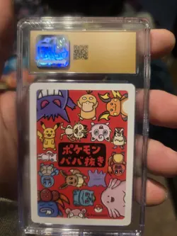 🐈🐈 CGC 10 Pristine Meowth Old Maid 2019 Japanese Pokemon Card - Image 2