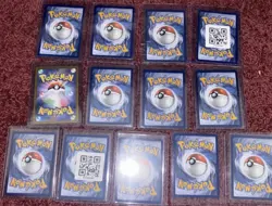 13 Card Lot - Eevee 174 Espeon 175 Team Rockets Mimikyu 238 Meowth Psa Contender - Image 2