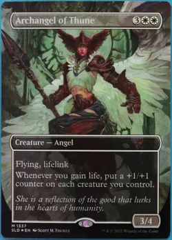 Archangel of Thune (Secret Lair Promo) FOIL NM MTG MAGIC CARD (514471) ABUGames - Image 1