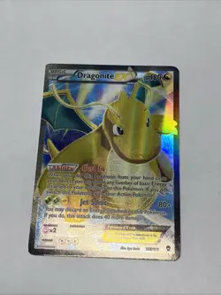 Dragonite EX Full Art 108/111 Furious Fists Pokemon Card LP - Image 3