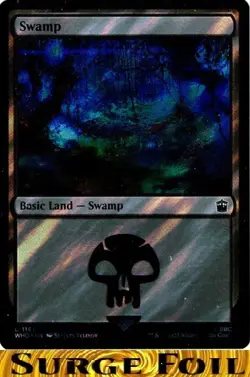 SWAMP ** SURGE FOIL ** #1161 - Universe Beyond: Doctor Who - NM MTG - Image 1