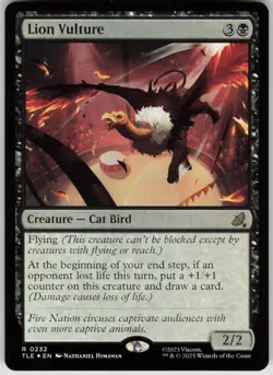 MTG Lion Vulture Foil NM Avatar: The Last Airbender: Eternal Legal Magic 232 - Image 1