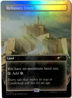 Reliquary Tower 7104 Secret Lair x Dungeons & Dragons Foil MTG NM - Image 1