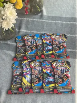 Pokemon Mega Evolution Booster Packs 10 Pack Lot - Image 1