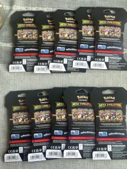Pokemon Mega Evolution Booster Packs 10 Pack Lot - Image 3