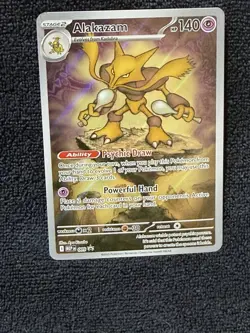 Alakazam 009 promo : MEGA EVOLUTION BLACKSTAR PROMO pokemon TCG - Image 1