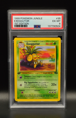 Exeggutor 1st Edition 1999 Pokemon Jungle #35 WOTC PSA 6 Newly Graded - Image 1