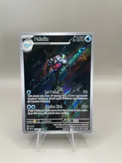 Palafin 225/091 Scarlet Violet Paldean Fates Pokemon Card Holo Rare - Image 1