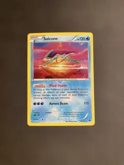 Suicune Breakpoint Holo Rare Cosmos Blister Exclusive Pokemon Card 30/122 - Image 1