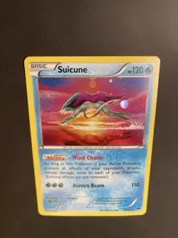 Suicune Breakpoint Holo Rare Cosmos Blister Exclusive Pokemon Card 30/122 - Image 2