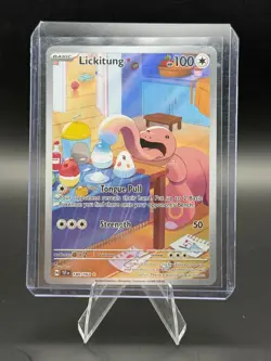 POKEMON LICKITUNG IR 180/162 🔥 TEMPORAL FORCES ILLUSTRATION RARE NM - Image 1