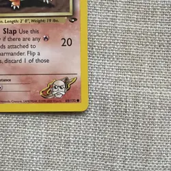 Pokemon Blaine's Charmander 60/132 Gym Challenge 1st Edition Regular Common - Image 4