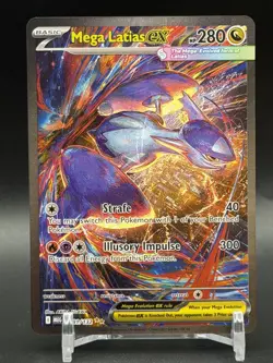 Pokemon ME01 Mega Evolution Mega Latias ex 181/132 Special Illustration Rare NM - Image 1