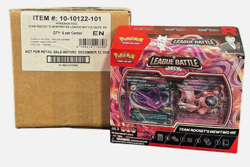 Pokemon Team Rocket's Mewtwo EX League Battle Deck 6 Box Case #FJE - Image 1