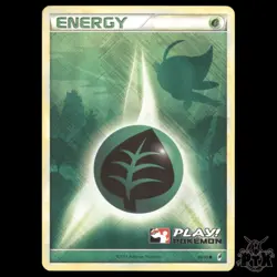 Grass Energy PLAY! Holo #88/95 Call of Legends Promo NM/Near Mint Pokemon 2011 - Image 1